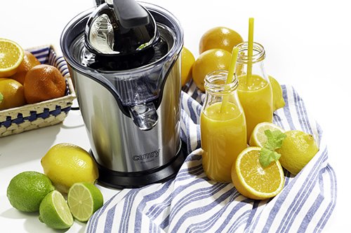 EAN 5902934830287 - Camry Premium CR 4006 prensa de cítricos eléctricos 500 W Negro, Plata imagen 9