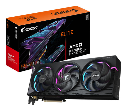 EAN 4719331355517 - GIGABYTE AORUS Radeon RX 9070 XT ELITE 16G AMD imagen 1