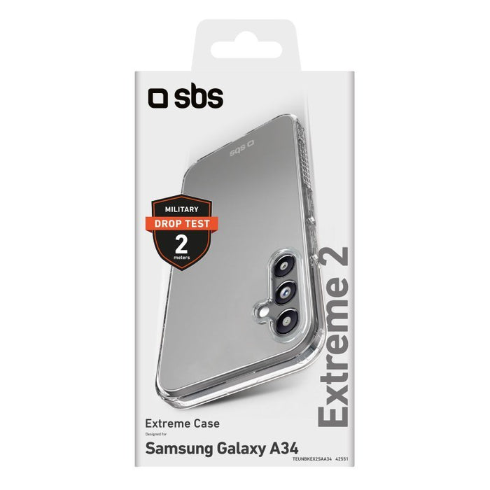 EAN 8018417442551 - SBS Extreme X2 funda para teléfono móvil 16,8 cm (6.6") Transparente imagen 2