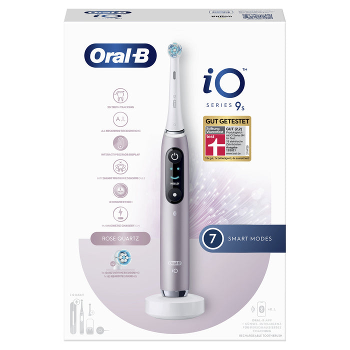 EAN 4210201408390 - Oral-B iO Series 9n Adulto Cepillo dental oscilante Rosa imagen 3