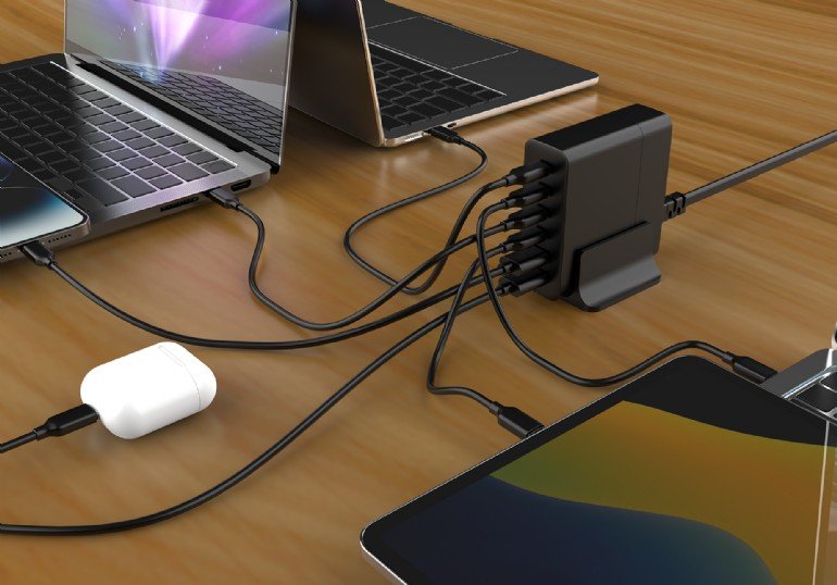 EAN 8716309133876 - Gembird TA-UC-2A4C-PD75-01-BK cargador de dispositivo móvil Universal Negro Corriente alterna Carga rápid imagen 4