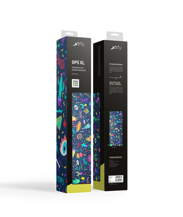 EAN 7340086912587 - CHERRY XTRFY GP5-XL-FIESTA alfombrilla para ratón Alfombrilla de ratón para juegos Multicolor imagen 6