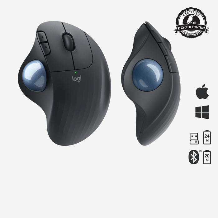 EAN 5099206092273 - Logitech 910-005872 ratón Oficina mano derecha RF Wireless + Bluetooth Trackball 2000 DPI imagen 7