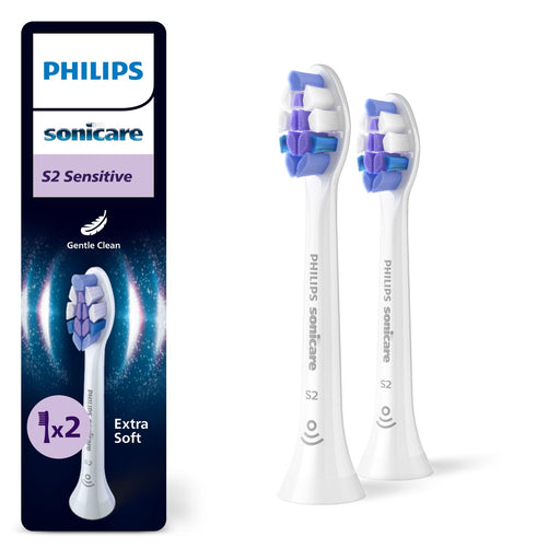 EAN 8720689036856 - Philips HX6052/87 cepillo de cabello 2 pieza(s) Blanco imagen 1