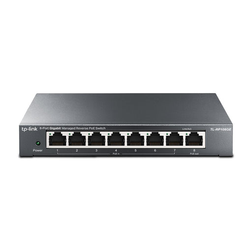 EAN 6935364052706 - TP-Link TL-RP108GE switch Gestionado L2 Gigabit Ethernet (10/100/1000) Energía sobre Ethernet (PoE) Negro imagen 1