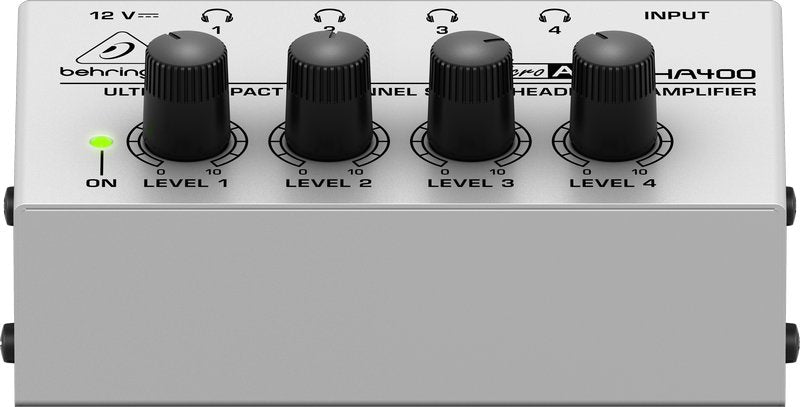 EAN 4033653010856 - Behringer HA400 amplificador para audífono Negro, Gris imagen 7