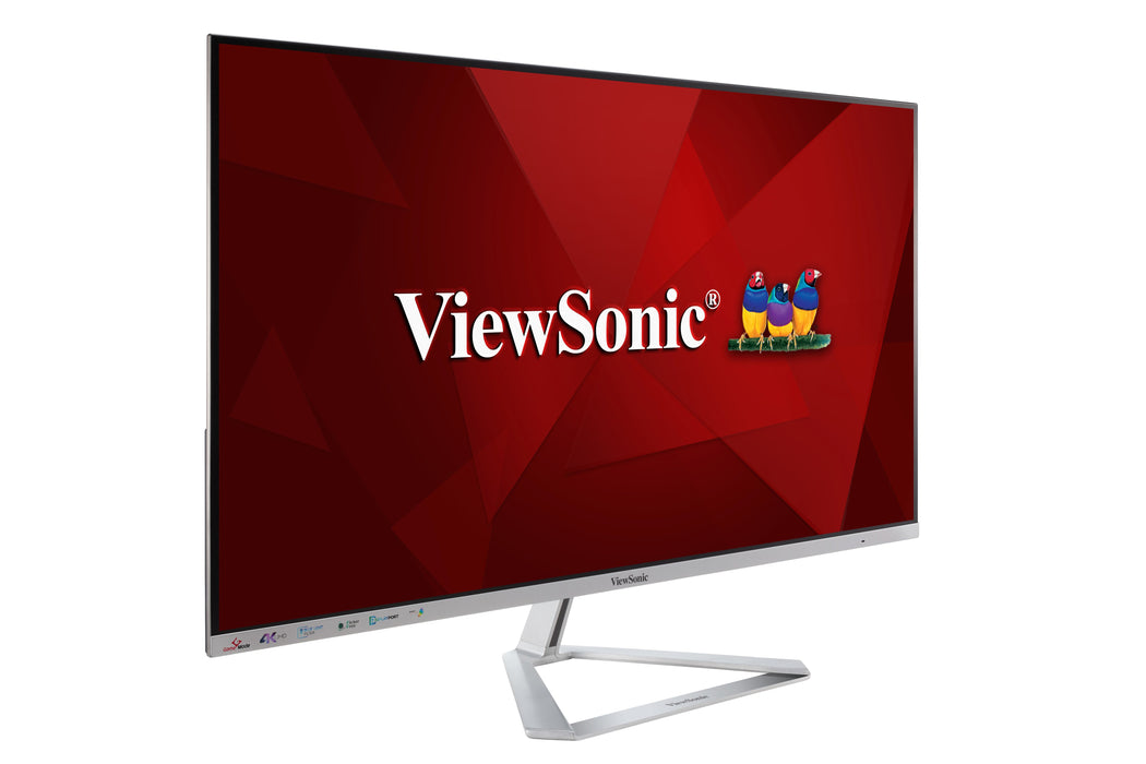 EAN 0766907002966 - Viewsonic VX Series VX3276-4K-mhd LED display 81,3 cm (32") 3840 x 2160 Pixeles 4K Ultra HD Plata imagen 3