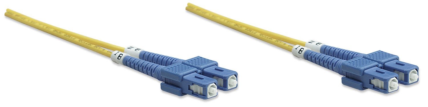 EAN 0766623470605 - Intellinet 470605 Cable de fibra óptica e InfiniBand 1 m SC Amarillo imagen 2