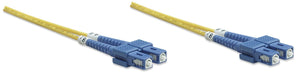 EAN 0766623470605 - Intellinet 470605 Cable de fibra óptica e InfiniBand 1 m SC Amarillo imagen 2
