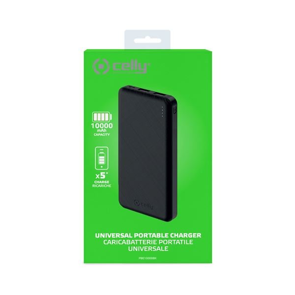 EAN 8021735751571 - Celly PBE10000 Ión de litio 10000 mAh Negro imagen 4