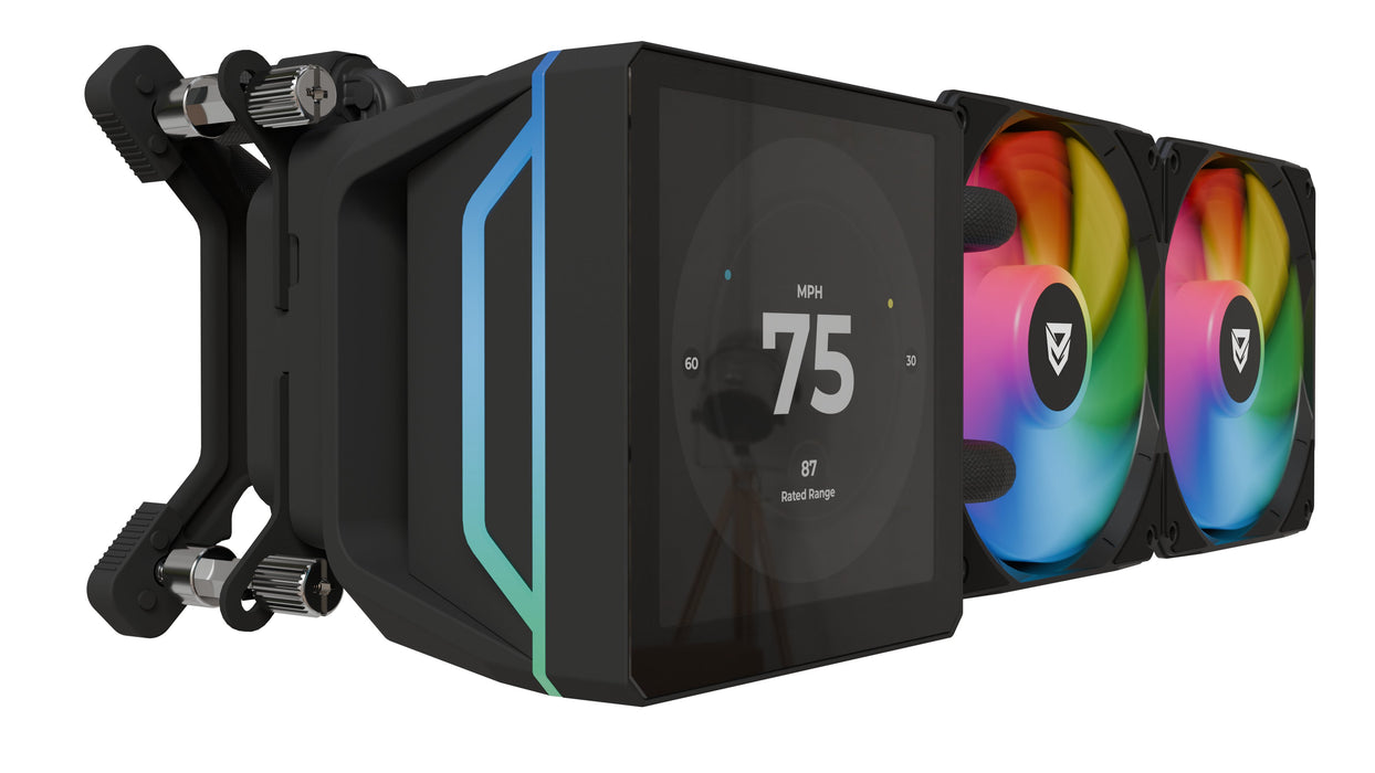 EAN 8435443722424 - Nfortec NF-SFAN-SEDNA-240-BLACK sistema de refrigeración para ordenador Procesador Sistema de refrigeraci imagen 7