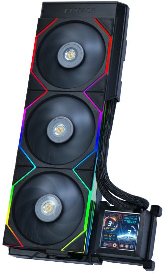 EAN 4718466015754 - Lian Li HydroShift LCD 360S Carcasa del ordenador Sistema de refrigeración líquida todo en uno 12 cm Negr imagen 2