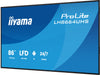 EAN 4948570125357 - iiyama LH8664UHS-B3AG pantalla de señalización Pantalla plana para señalización digital 2,17 m (85.6") Wi imagen 6