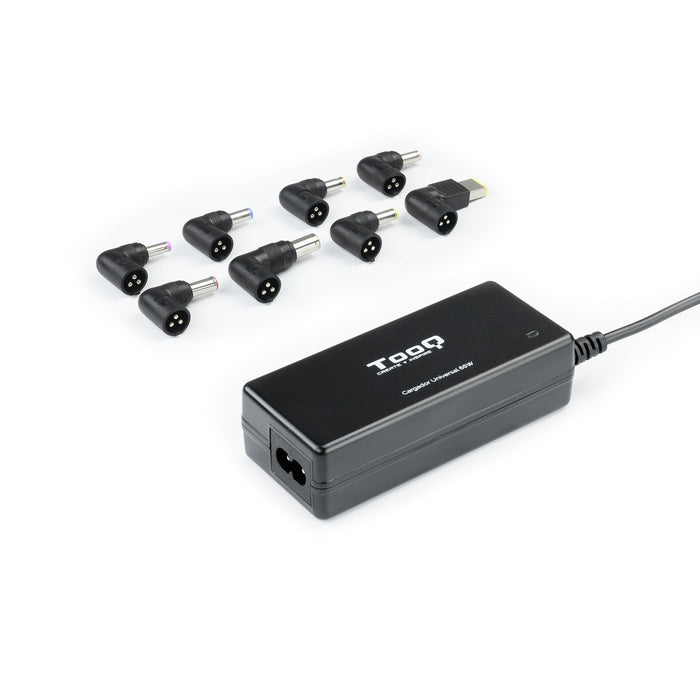 EAN 8433281007512 - TooQ TQLC-65BS02AT adaptador e inversor de corriente Interior 65 W Negro imagen 1
