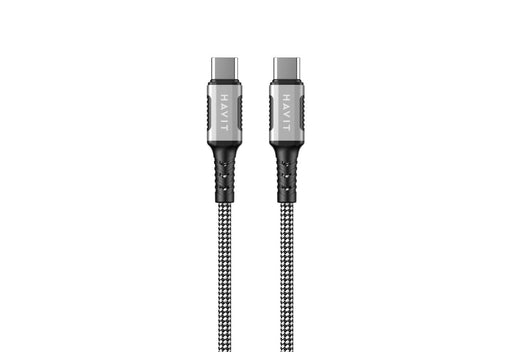 EAN 6939119077549 - Havit 6939119077549 cable USB 1 m USB C Negro, Plata, Blanco imagen 1