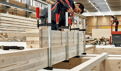 EAN 4008158015378 - BESSEY TKPN60BE abrazadera Abrazadera en F 60 cm Aluminio, Negro, Rojo imagen 2