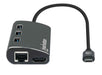 EAN 0766623152440 - Manhattan 152440 base para portátil y replicador de puertos USB Tipo C Negro imagen 4