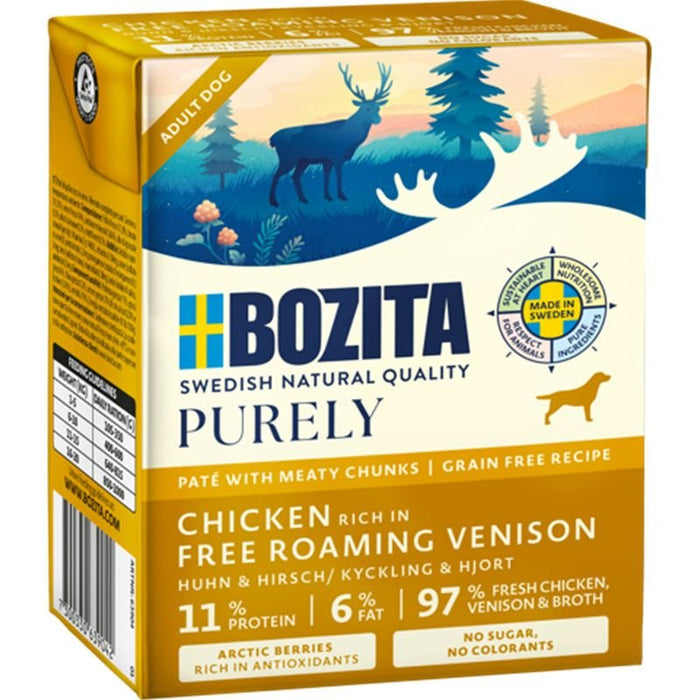 EAN 7300330639042 - Bozita 9118250 alimento húmedo para perros Pollo, Carne de venado Adulto 370 g imagen 1