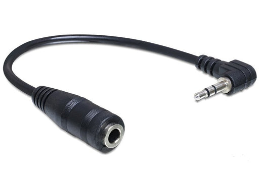 EAN 4043619653973 - DeLOCK 65397 cable de audio 0,14 m 2,5mm 3,5mm Negro imagen 1