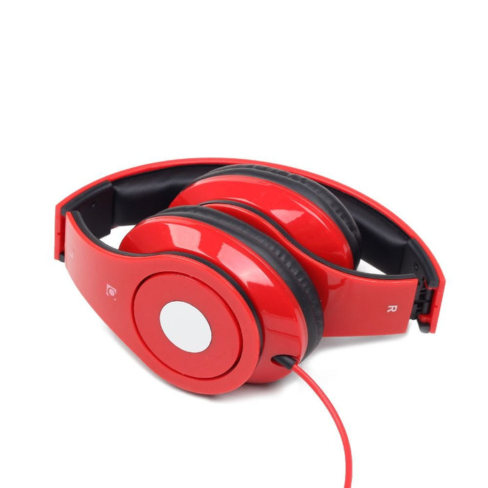 EAN 8716309081306 - Gembird MHS-DTW-R auricular y casco Auriculares Alámbrico Diadema Llamadas/Música Rojo imagen 5