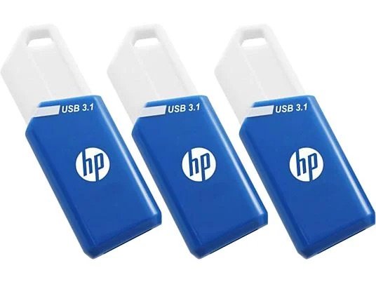 EAN 3536403398101 - HP X755W PACK x3 unidad flash USB 128 GB USB tipo A 3.2 Gen 1 (3.1 Gen 1) Azul, Blanco imagen 1