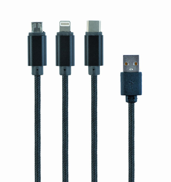 EAN 8716309100564 - Gembird CC-USB2-AM31-1M cable USB USB 2.0 USB A Negro imagen 1
