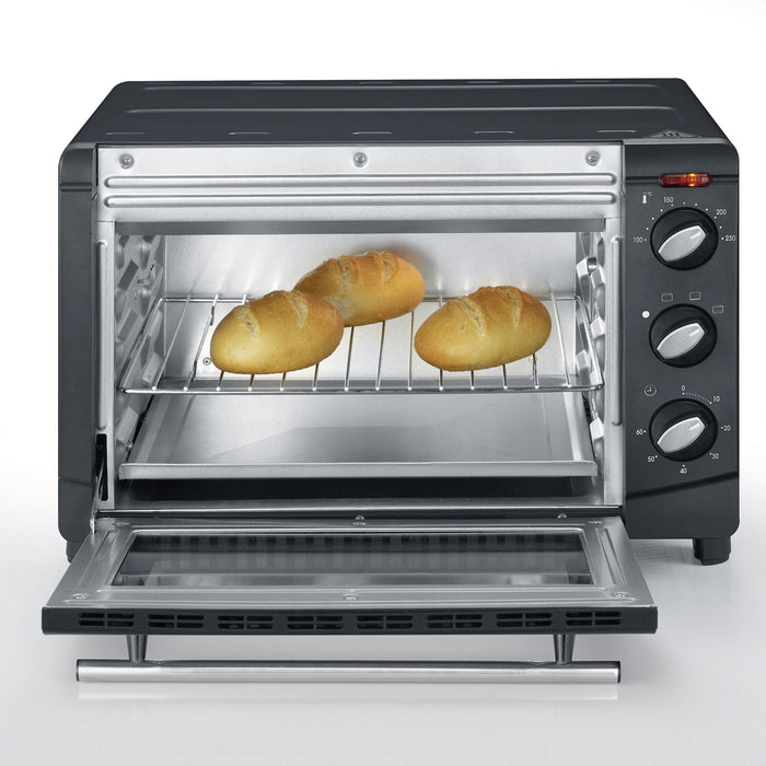 EAN 4008146034954 - Severin TO 2067 horno tostador 20 L 1500 W Negro Parrilla imagen 2