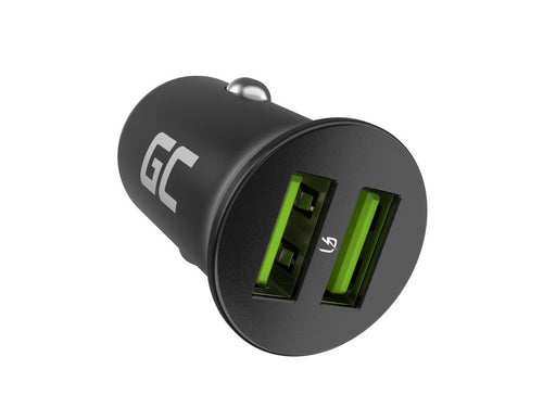 EAN 5904326375833 - Green Cell GC CADM-GC-36AA - USB-Ladegeraet 36 W 2x USB-A schwarz Linterna, GPS, Auriculares, Teléfono mó imagen 1