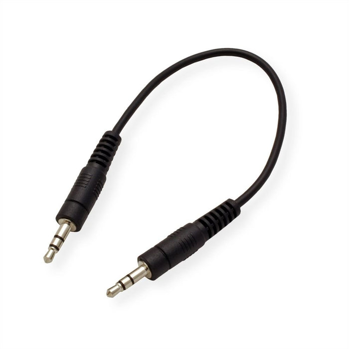 EAN 7611990159192 - ROLINE 3.5mm Cable, M-M 0.2 m cable de audio 0,2 m 3,5mm Negro imagen 2