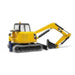 EAN 4001702024666 - BRUDER Cat Mini Excavator with worker imagen 6