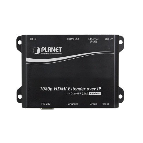EAN 4711605282512 - PLANET IHD-210PR extensor audio/video Receptor AV Negro imagen 2