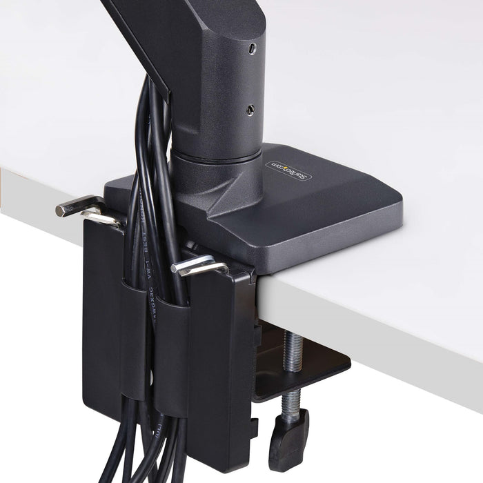 EAN 0065030902052 - StarTech.com 3M1A3SG-MONITOR-ARM soporte para monitor 68,6 cm (27") Escritorio Negro, Plata imagen 7