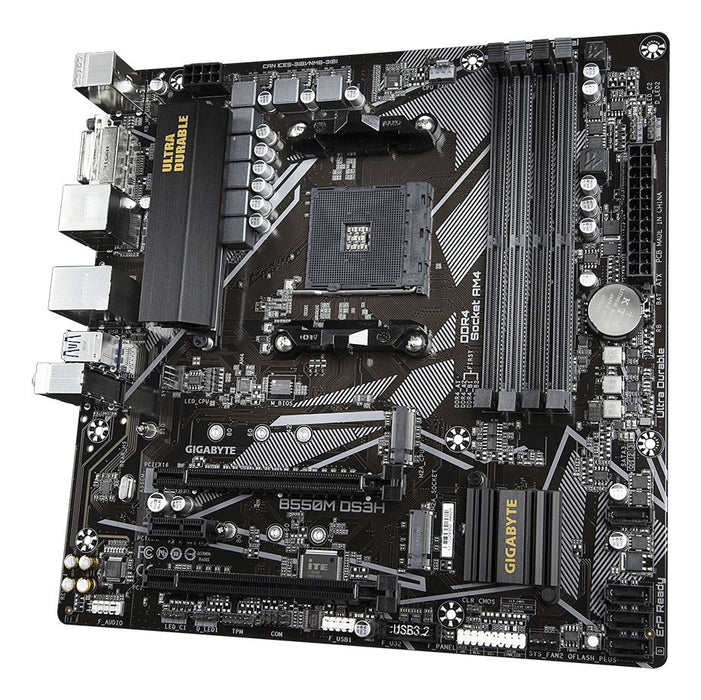 EAN 0889523022917 - GIGABYTE B550M DS3H placa base AMD B550 Zócalo AM4 micro ATX imagen 4