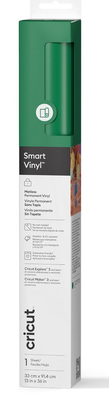 EAN 93573299292 - Cricut Smart Vinyl Permanente Verde Mate imagen 1