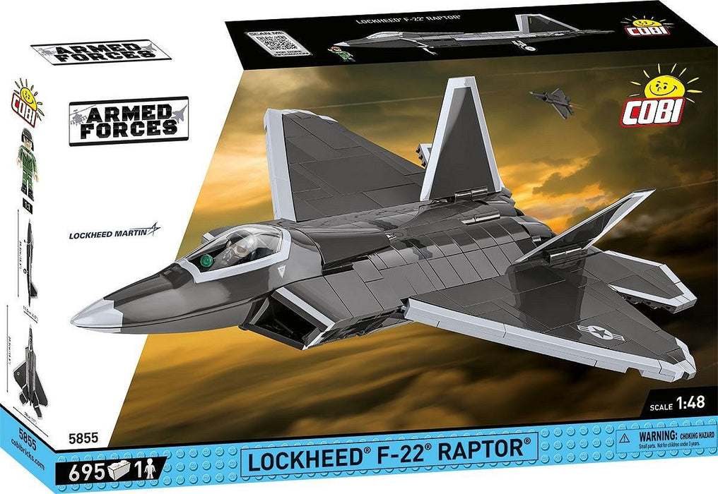 EAN 5902251058555 - COBI Lockheed F-22 Raptor imagen 15