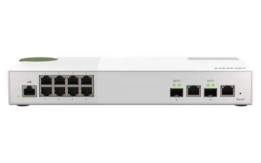 EAN 0885022020386 - QNAP QSW-M2108-2C switch Gestionado L2 2.5G Ethernet (100/1000/2500) Gris, Blanco imagen 1