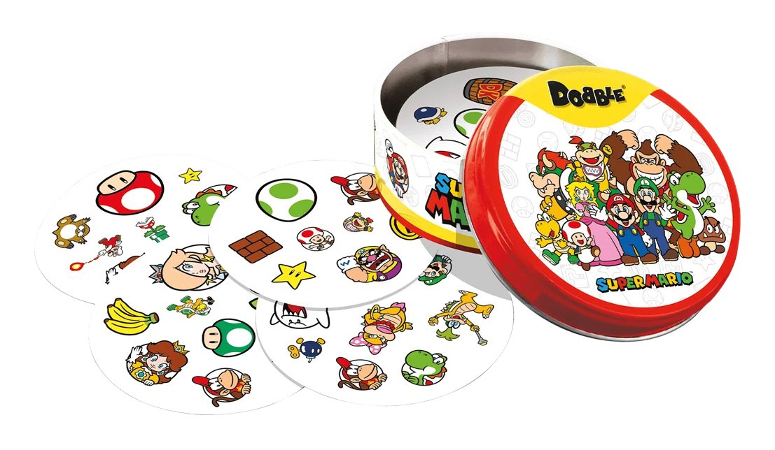 EAN 3558380117285 - Asmodee Dobble Super Mario Juego De Cartas Lógico imagen 3