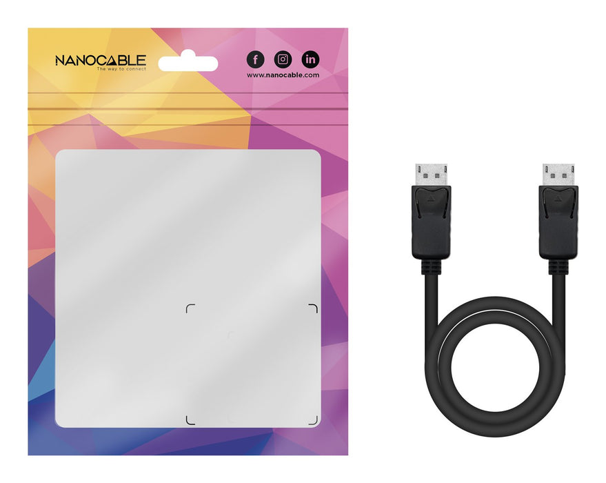 EAN 8433281015074 - Nanocable 10.15.2700 cable DisplayPort 0,5 m imagen 5
