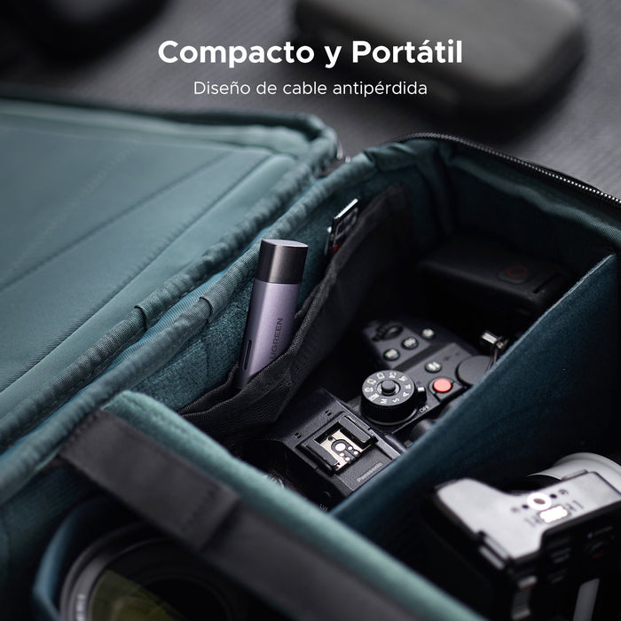 EAN 6957303857067 - Ugreen 50706 lector de tarjeta USB/Micro-USB Plata imagen 8