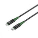 EAN 5715063388303 - Microconnect MC-SMART USB C-L-1 cable de conector Lightning 1 m Negro, Verde imagen 2