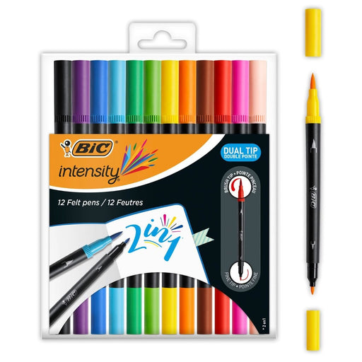 EAN 3086123589568 - BIC 989695 rotulador para colorear Negro, Azul, Marrón, Verde, Azul claro, Verde claro, Naranja, Rosa, Pú imagen 1