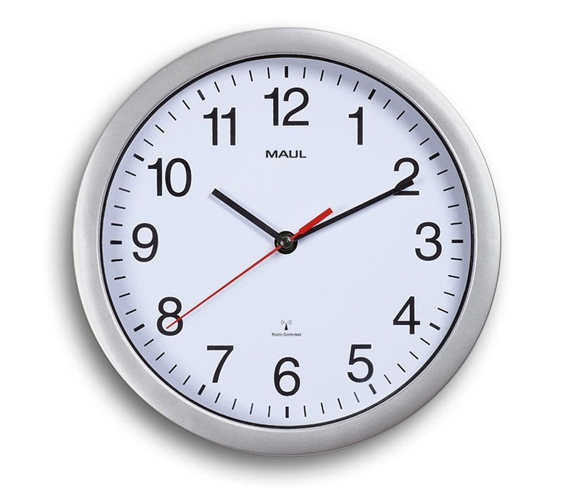 EAN 4002390065658 - MAUL 9052695 reloj de mesa o pared Reloj de cuarzo Círculo Plata, Blanco imagen 1