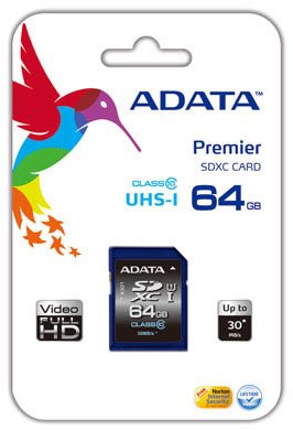 EAN 4713435793961 - ADATA SDXC 64GB UHS Clase 10 imagen 2
