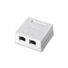 EAN 8436574703030 - AISENS A139-0304 caja de conexiones de red Cat6 Blanco imagen 1
