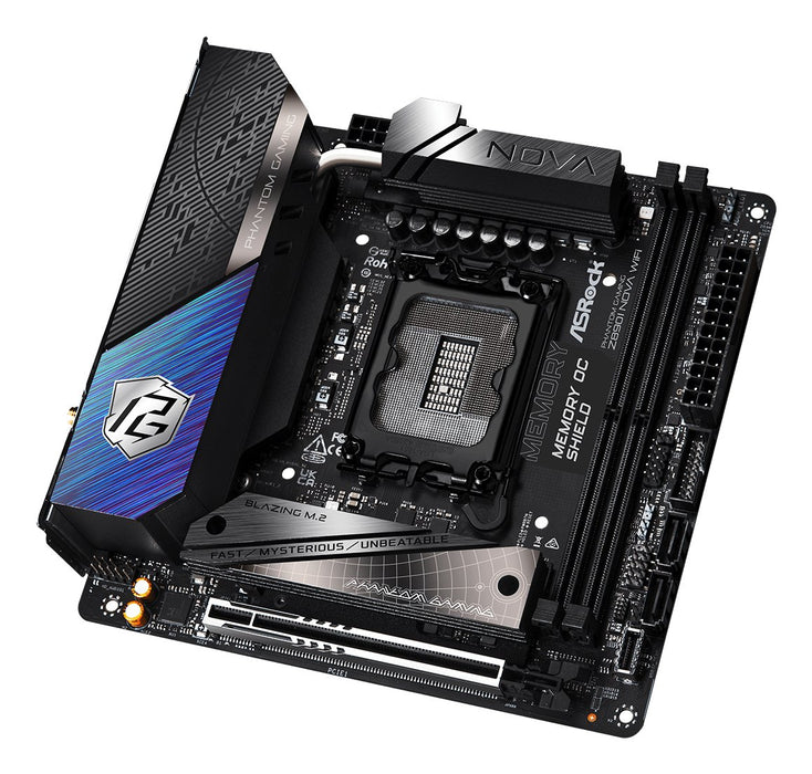 EAN 4710483949739 - Asrock Phantom Gaming Z890I Nova WiFi Intel Z890 LGA 1851 (Socket V1) mini ITX imagen 6