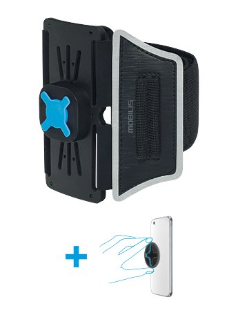 EAN 3700992505763 - Mobilis BRAZALETE UNIV U.FIX RUN KIT . funda para teléfono móvil Brazalete caso Negro imagen 3