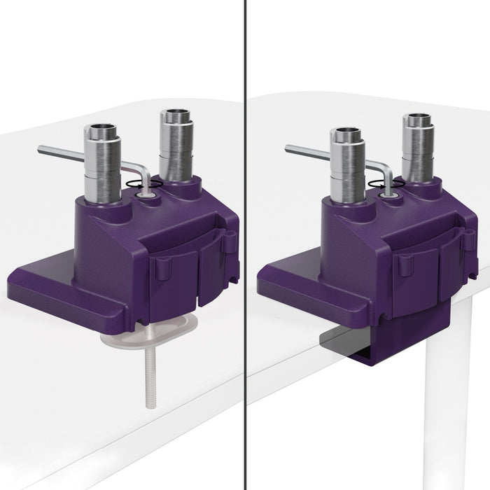 EAN 850072937359 - Arozzi AZ-ALZARE-NEO-DUO-PP soporte para monitor 81,3 cm (32") Escritorio Púrpura imagen 4