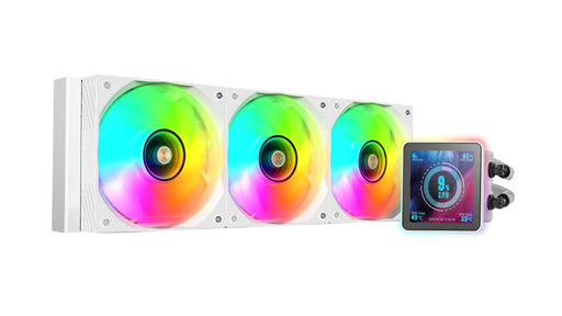 EAN 8435693110736 - Mars Gaming ML-VISIONPRO360W Procesador Sistema de refrigeración líquida todo en uno 12 cm Blanco 1 pieza imagen 2