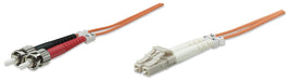 EAN 0766623471312 - Intellinet 2m LC/ST Cable de fibra óptica e InfiniBand Naranja imagen 1