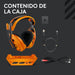 EAN 5099206132757 - Logitech G Astro A50 X LIGHTSPEED McLaren Edition Inalámbrico Diadema Juego Negro, Naranja imagen 12